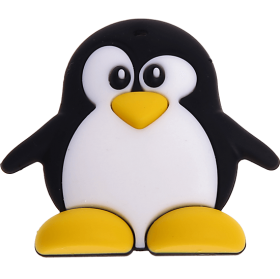 Silikon-Beißanhänger – Pinguin