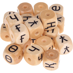Geprägte Buchstabenwürfel, 10 mm – Kasachisch