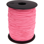 250 m Gummiband – 2 mm, rosa