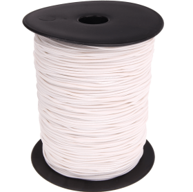 250 m rubber band – 2 mm, white