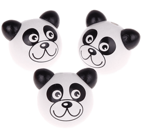 Perles avec motifs – Panda 3D