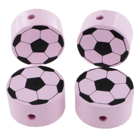 Motivperle – Fußball, rosa – Abverkauf