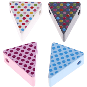 motif bead – pennant, dotted