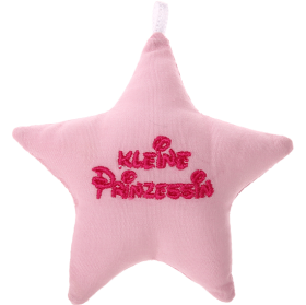 Stoffstern – rosa, "Kleine Prinzessin"