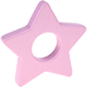 Прорезыватель «Звезда» : Розовый