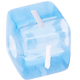 bleu cubes de lettres en plastique – au choix : I