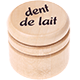 cans – "dent de lait" : natuurlijk