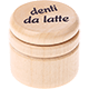 Krabička – "denti da latte" : přírodní