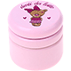 Коробочка – «denti da latte», Тедди : Розовый