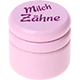 Krabička – "Milchzähne" : růžová