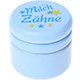 Boîte à dents – « Milchzähne », étoiles : bleu bébé