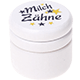 Cajita guardadientes – "Milchzähne", estrellas : blanco