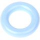 Ring in 36 mm ohne Bohrung : perlmutt - babyblau