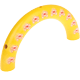 Mezzi anelli a teschietti : giallo
