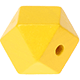 Hexagon (Holz), 12 mm : gelb