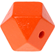Hexagon (Holz), 12 mm : orange