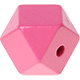 Hexagon (Holz), 12 mm : pink