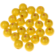 8 Rundperlen, 10 mm : gelb