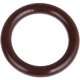 Pierścienie 85mm : brązowy