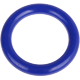 wooden ring, 85 mm : dark blue