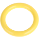 Pierścienie 85mm : pastelowy żółty