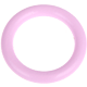 wooden ring, 85 mm : pastel pink