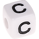 Русский Пластмассовые кубики с буквами по выбору : C
