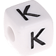 russe cubes de lettres en plastique – au choix : K