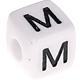 Русский Пластмассовые кубики с буквами по выбору : M