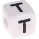 Русский Пластмассовые кубики с буквами по выбору : T
