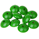4 koralików z oczkiem 18/9 mm : zielony