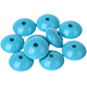 30 perles lentilles 18/9mm : turquoise clair