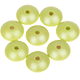 4 Distanziatori piatti 18/9 mm : madreperla limone