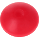 Silikon linspärlor 12 mm : röd