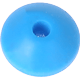 Silikonowe kółeczka z oczkiem 12mm : błękitny