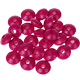 60 koralików z oczkiem 10/5 mm : ciemno różowy