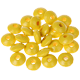 60 perles lentilles 10/5mm : jaune