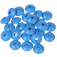 60 koralików z oczkiem 10/5 mm : błękitny