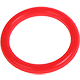 Pacifier adapter rings – mini : red