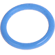 Mini silikonringar – valfria : himmelsblå