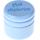 Dose – "Süt dişlerim" (Türkisch) : babyblau