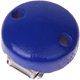 Clip bois pour attache tétine – couleur unique Ø 30mm : bleu foncé