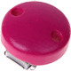 Одноцветные клипсы Ø 30mm : Темно розовый