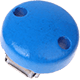 Clip bois pour attache tétine – couleur unique Ø 30mm : bleu moyen