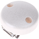 Jednobarevné klipy Ø 30mm : perleť bílá