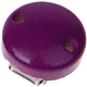Pacifier clips, plain – Ø 30 mm : purple