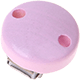 Mini-Clipse, unifarben – Ø 30 mm : rosa
