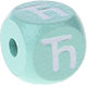 Mint, geprägte Buchstabenwürfel, 10 mm – Serbisch : Ћ