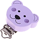 Motif clip – bear : lilac