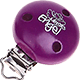Clip à motif « Mamas Engel » : violet violet